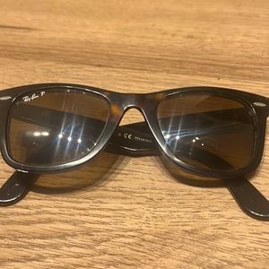 Men’s Ray-Ban Polarized Sunglasses RB2140 902/M2 50 22 tortoise color